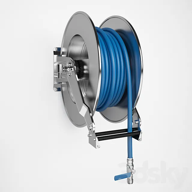 Coil with crane 3DModel Coil with crane 3DModel