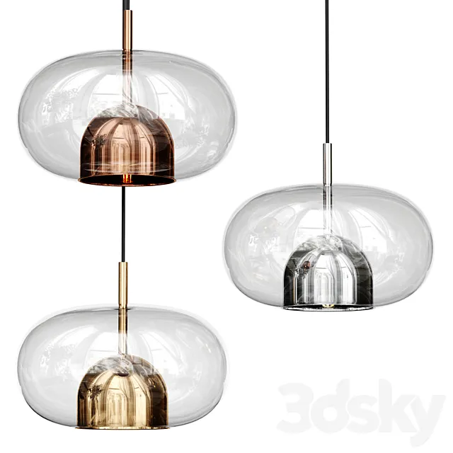 COIMBRA Pendant Lamp 3D Model COIMBRA Pendant Lamp 3D Model