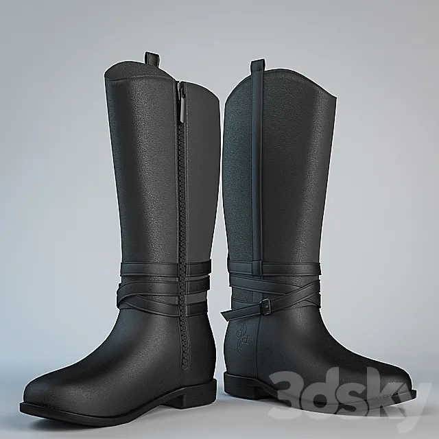 Cole Haan boots 3D Model