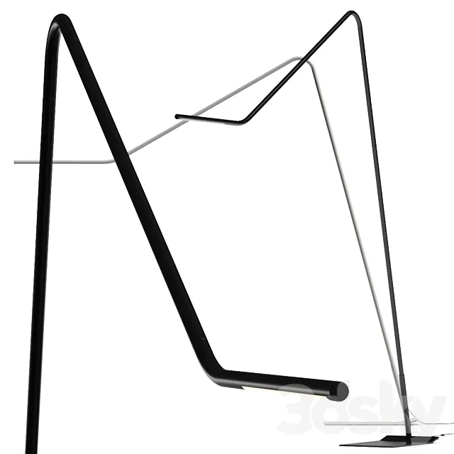 Colibri Floor Lamp 3D Model Colibri Floor Lamp 3D Model