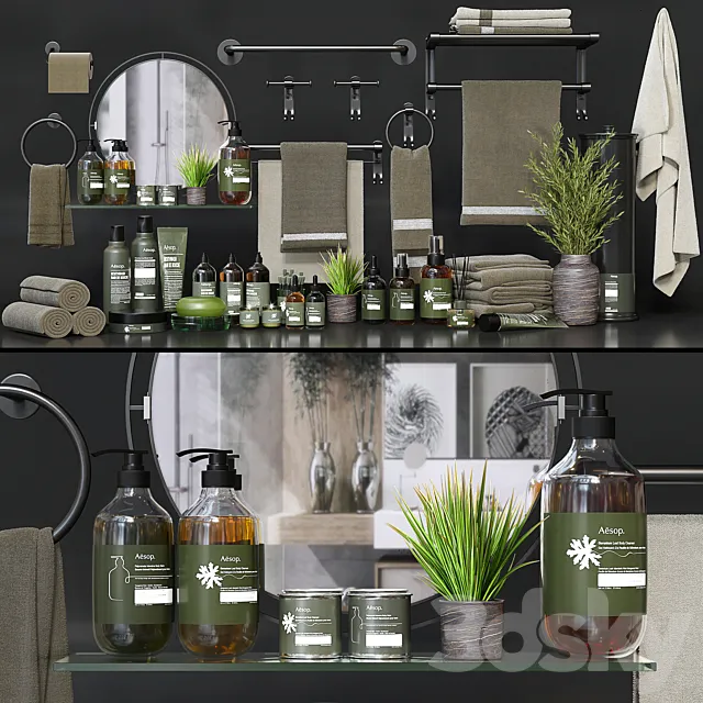 Collaction Accessories Bathroom Vol 3 3DModel