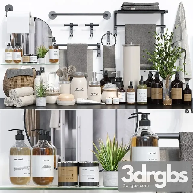 Collaction Bathroom Accessories Vol 2 1 3D Model Download