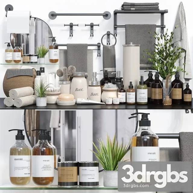 Collaction Bathroom Accessories Vol 2 3D Model Download