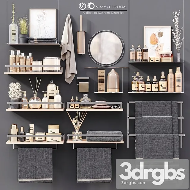 Collaction bathroom decor set Collaction bathroom decor set