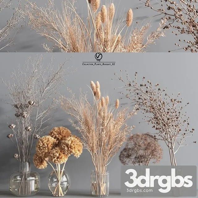 Collaction Plants Bouquet 2 Vray 3D Model Download Collaction Plants Bouquet 2 Vray 3D Model Download
