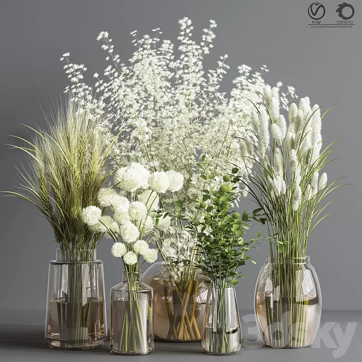 Collaction_Plants_Bouquet_04 3D Model Collaction_Plants_Bouquet_04 3D Model