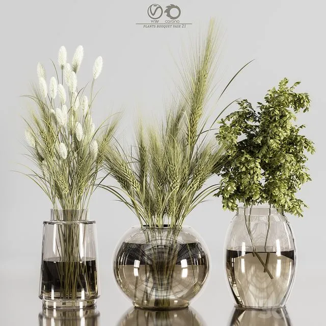 Collaction_Plants_Bouquet_21 3D Model Collaction_Plants_Bouquet_21 3D Model