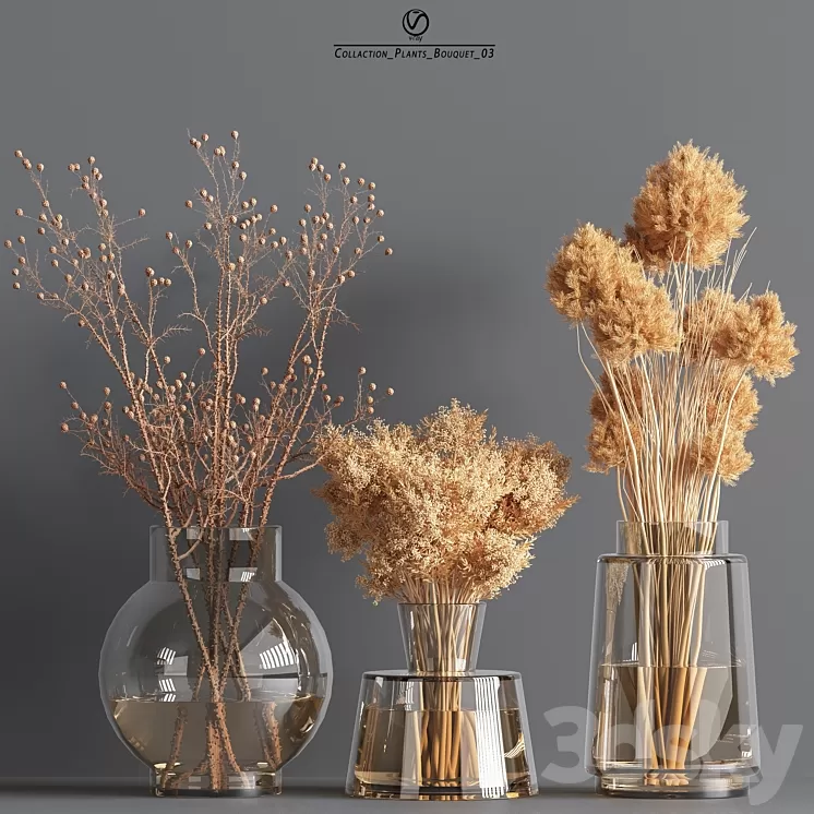 CollactionCollaction_Plants_Bouquet_03_vray 3D Model Free Download