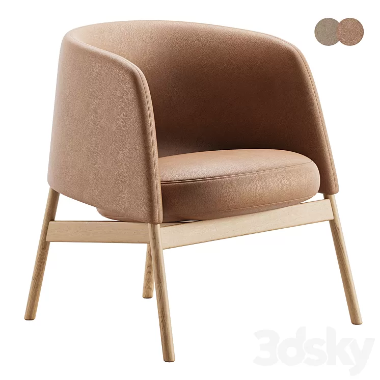 Collar Chair 3D Model Free Download