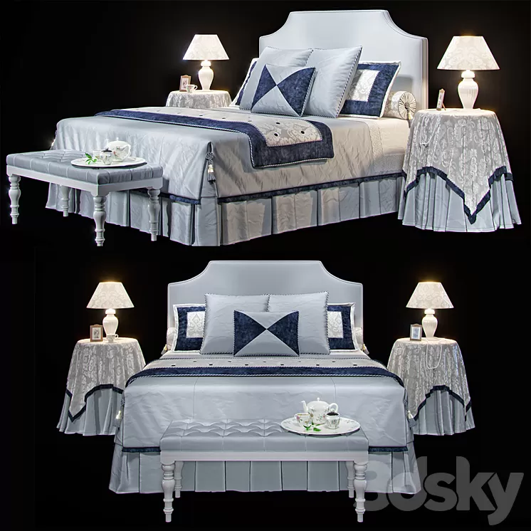 Collection AVALON Classic Bellagio HALLEY 3D Model