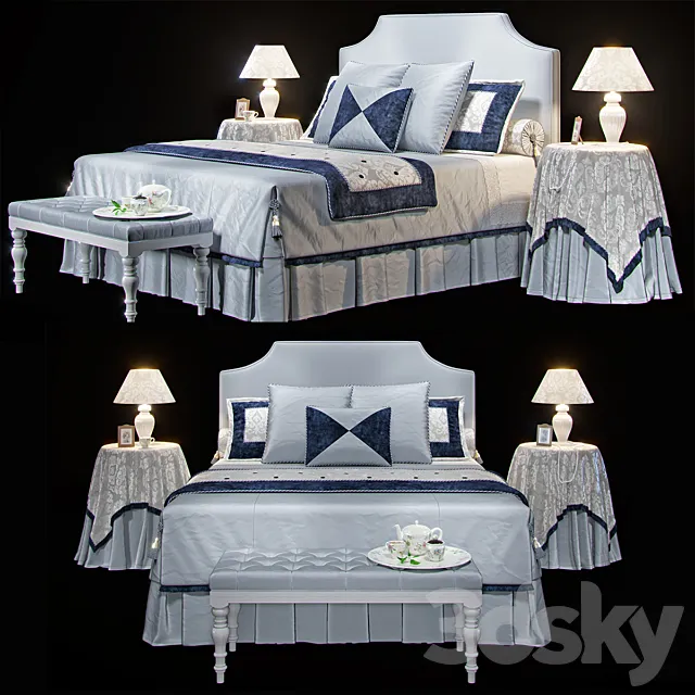 Collection AVALON Classic Bellagio HALLEY 3DModel