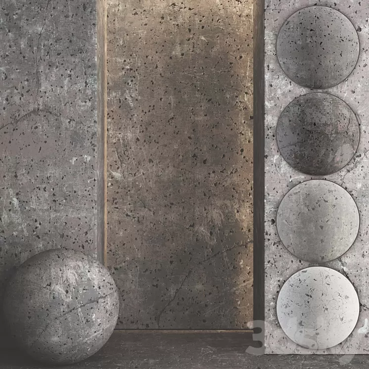 Collection Concrete 03 – (Pervious concrete) 3D Model Free Download Collection Concrete 03 – (Pervious concrete) 3D Model Free Download