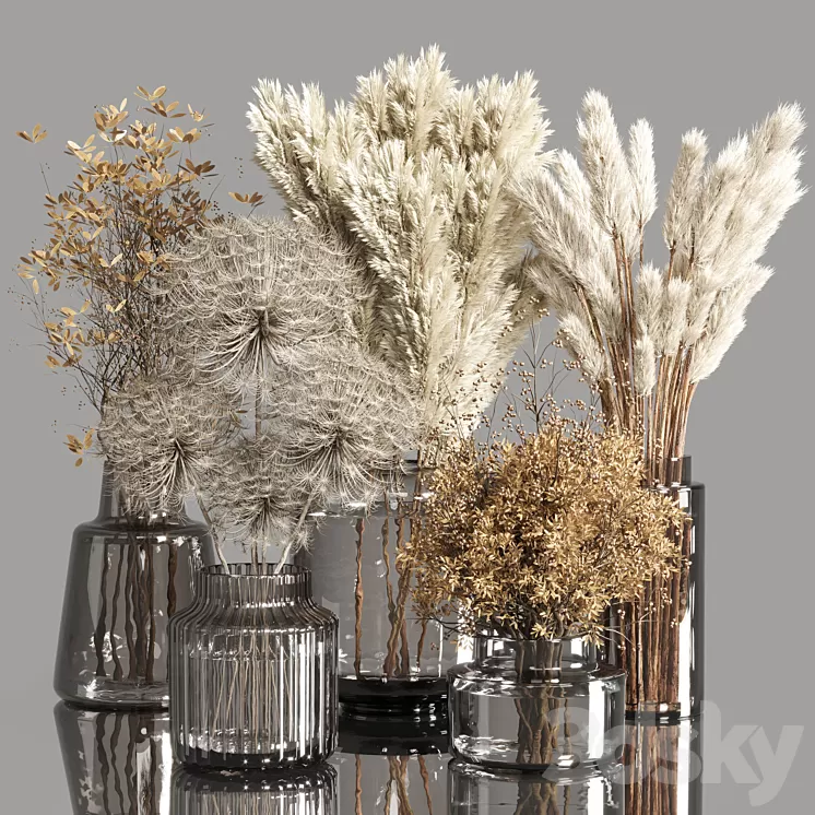 Collection Dry Plants Bouquet Indoor 02 3D Model Free Download Collection Dry Plants Bouquet Indoor 02 3D Model Free Download