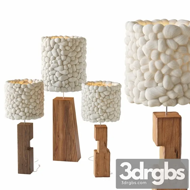 Collection Floor Lamp By Helen Loom 3D Model Download