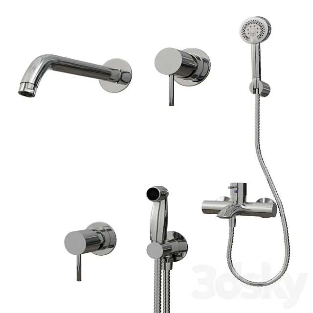 Collection kludi bozz 3D Model