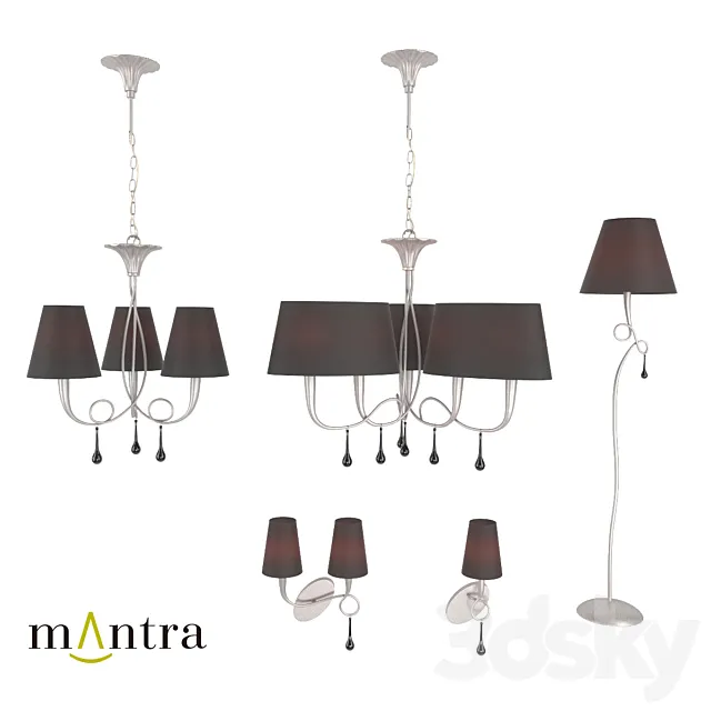 Collection Mantra Paola 3DModel Collection Mantra Paola 3DModel