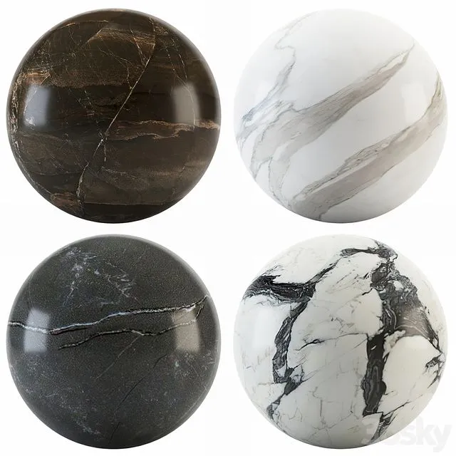 Collection Marble 06 3D Model
