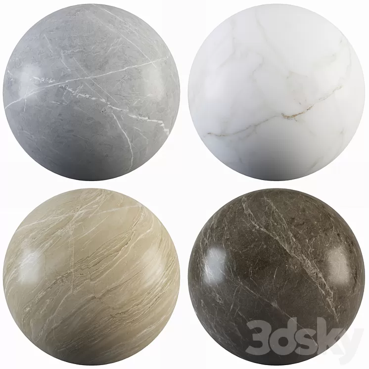 Collection Marble 29 3D Model