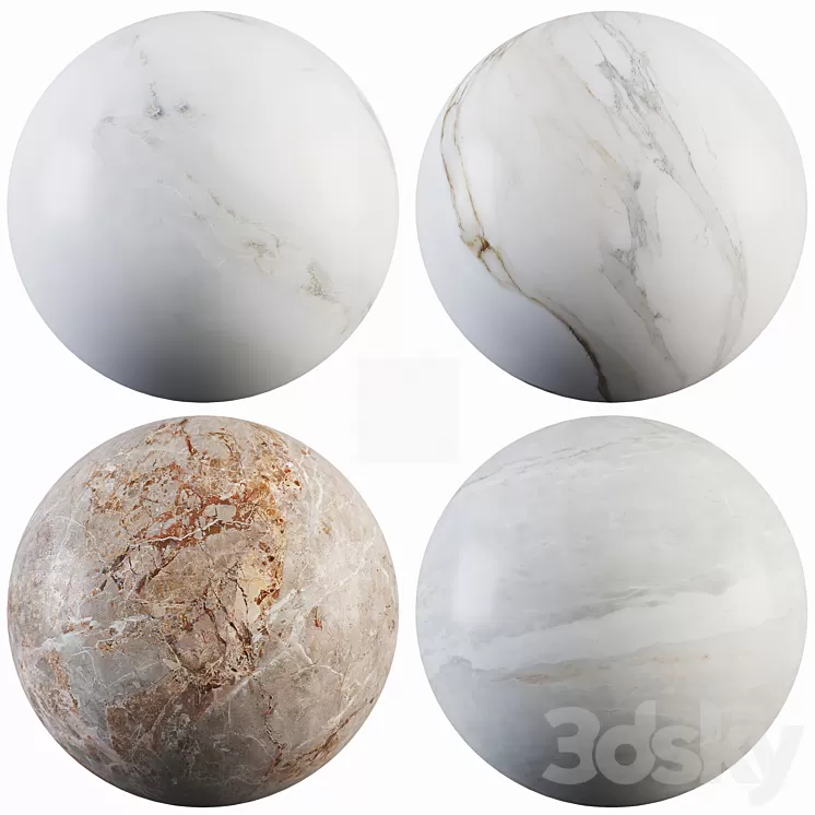 Collection Marble 37 3D Model