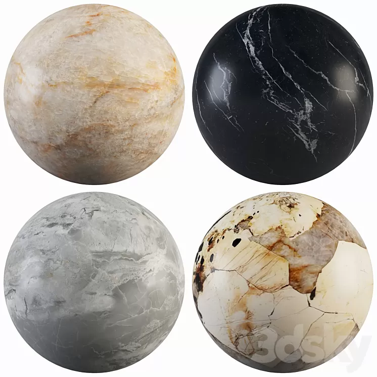 Collection Marble 51 3D Model