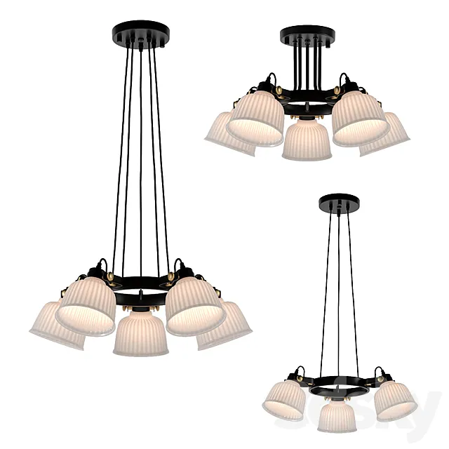 collection of fixtures ST LUCE set 02 3DModel