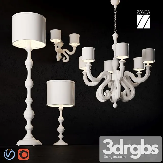 Collection of light vita zonca 3D Model Download Collection of light vita zonca 3D Model Download