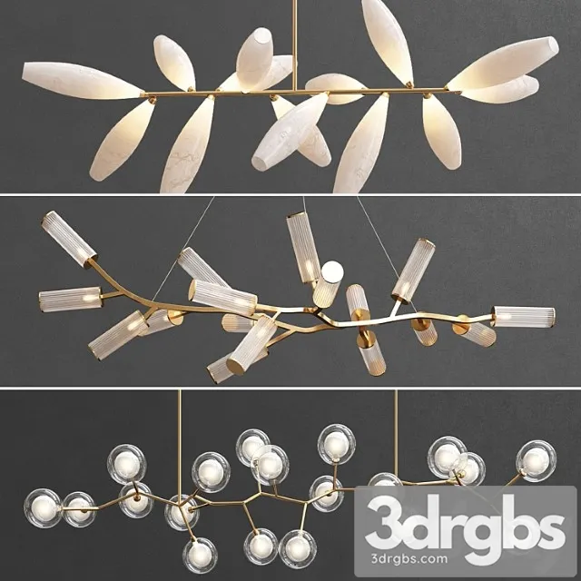 Collection of modern branche lighting Collection of modern branche lighting