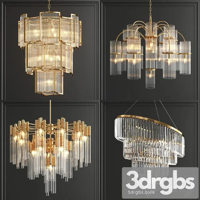 Collection of modern crystal chandeliers Collection of modern crystal chandeliers