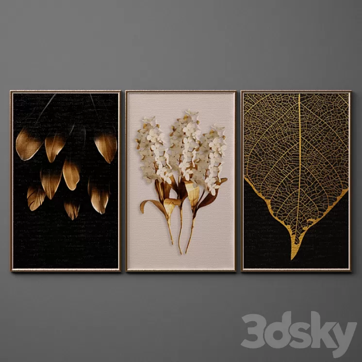 Collection of paintings-118 3D Model