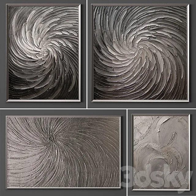 Collection of paintings-52 3DModel Collection of paintings-52 3DModel