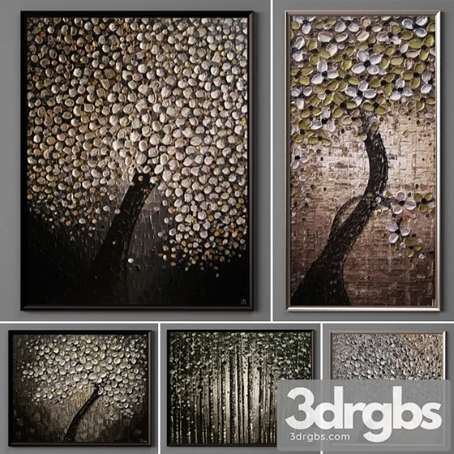 Collection of paintings-54 3D Model Download Collection of paintings-54 3D Model Download