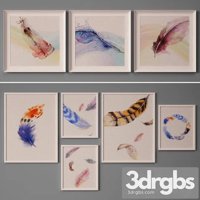 Collection of paintings-84 3D Model Download Collection of paintings-84 3D Model Download