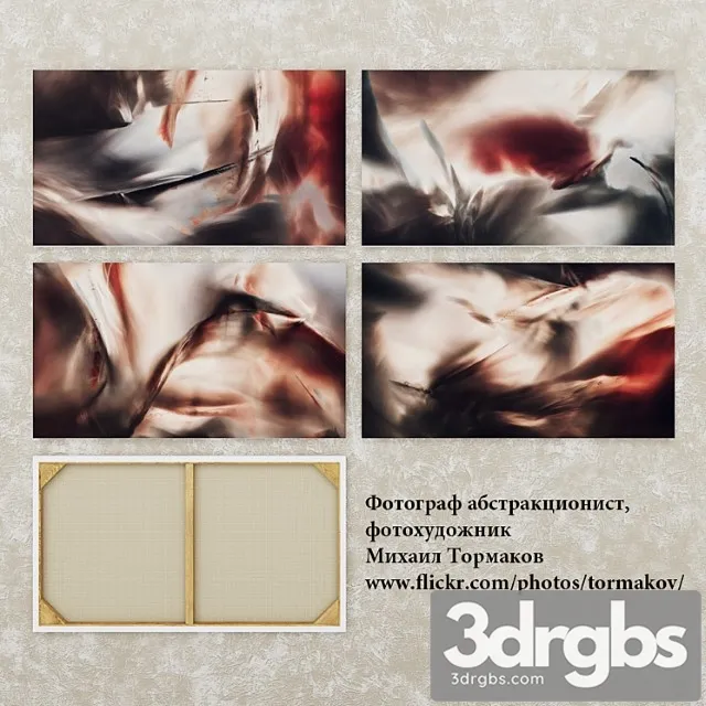 Collection of paintings of michael tormakova 2 3D Model Download Collection of paintings of michael tormakova 2 3D Model Download