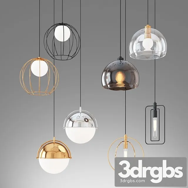 Collection of pendants - 3DSKY Decor Helper