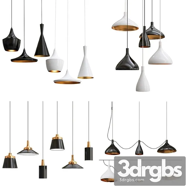 Collection of swell pendants Collection of swell pendants