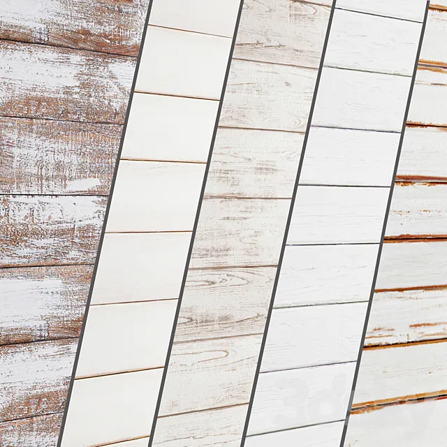 Collection of white panels made of wood 5 pcs. board panel wall decor wall decor plank panels wooden decor boards wooden wall panel slats 3D Model Collection of white panels made of wood 5 pcs. board panel wall decor wall decor plank panels wooden decor boards wooden wall panel slats 3D Model