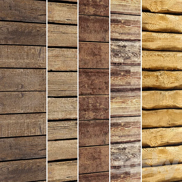 Collection of wood panels 5 pcs. Wall decor. plank. wall decor. plank panels. wood decor. boards. wooden wall. panel. slats 3DModel Collection of wood panels 5 pcs. Wall decor. plank. wall decor. plank panels. wood decor. boards. wooden wall. panel. slats 3DModel