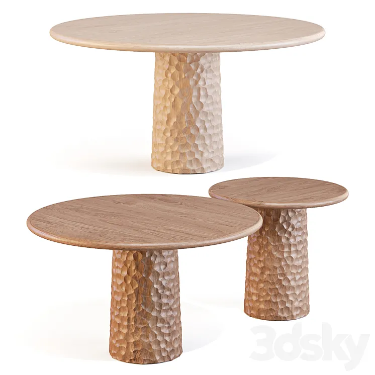 Collection Particulière: Afa – Dining Tables 3D Model Free Download