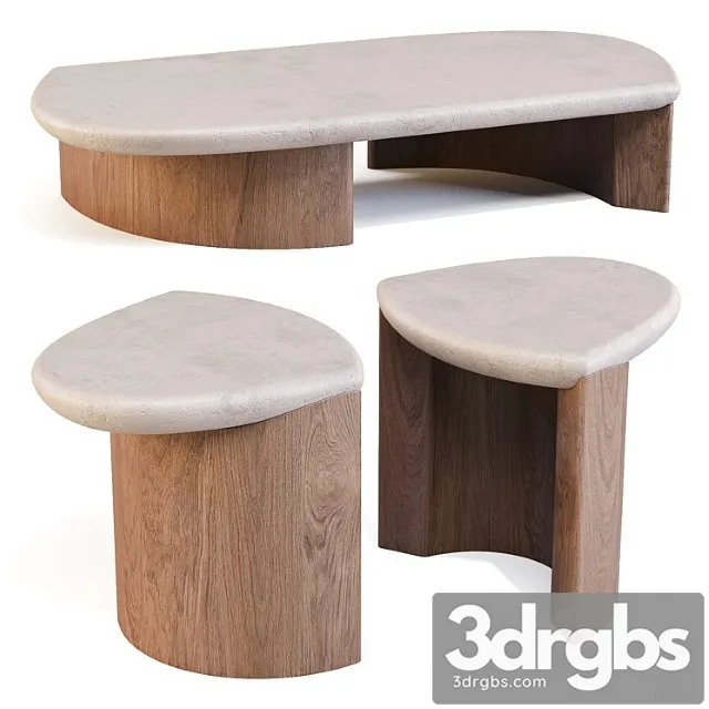 Collection Particuliere Lady R Coffee And Side Table 3D Model Download Collection Particuliere Lady R Coffee And Side Table 3D Model Download