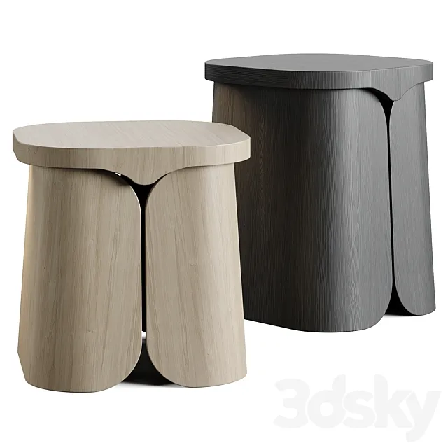 Collection Particulière MIO Side Table 3D Model Collection Particulière MIO Side Table 3D Model