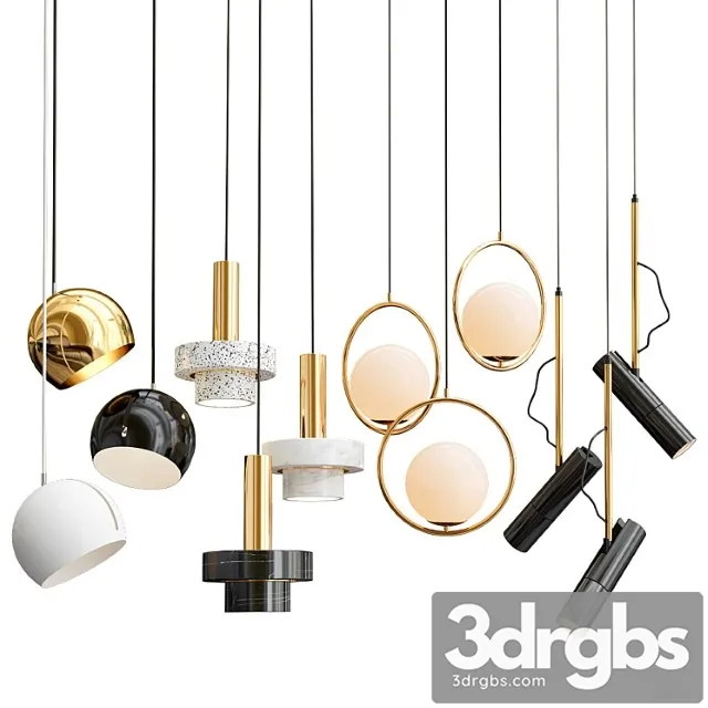 Collection Pendants 3D Model Download Collection Pendants 3D Model Download