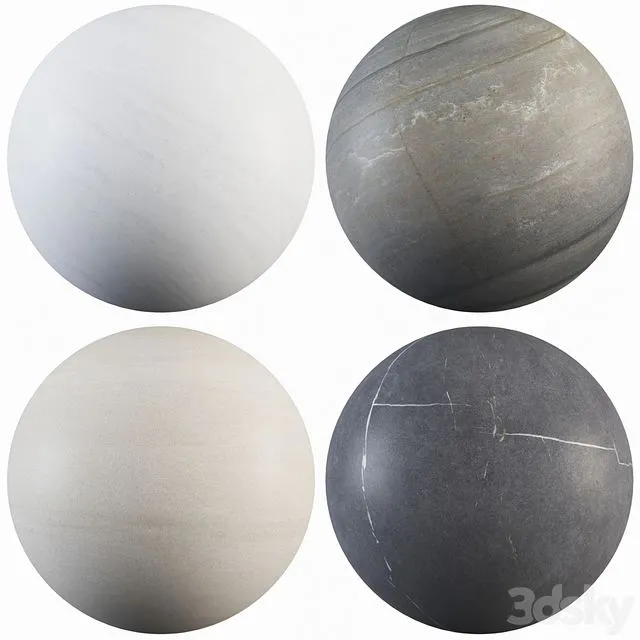 Collection SandStone 01 3D Model