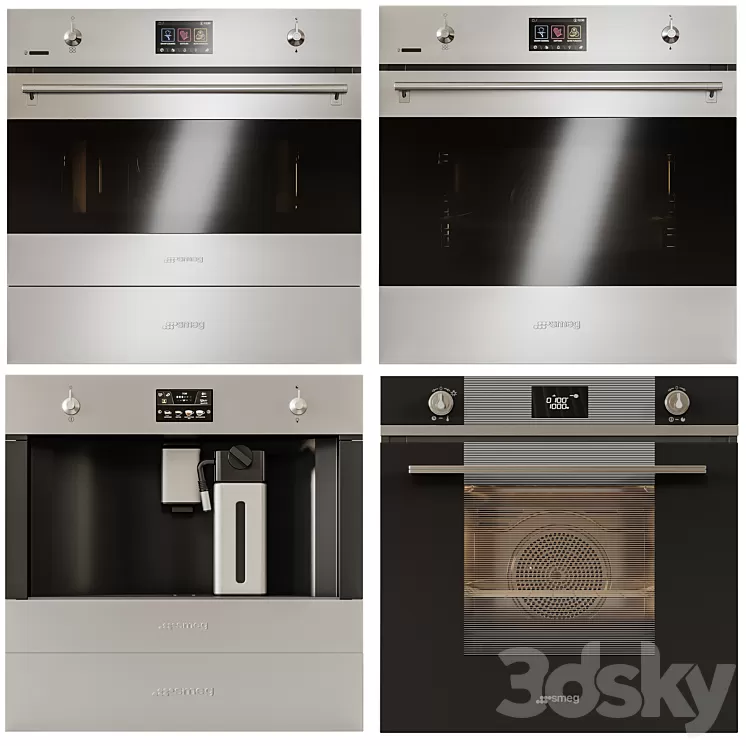 Collection Smeg01 3D Model