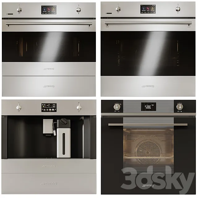 Collection Smeg01 3DModel Collection Smeg01 3DModel