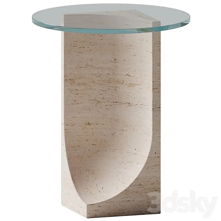 Collector- EDGE side coffee table 3D Model Free Download