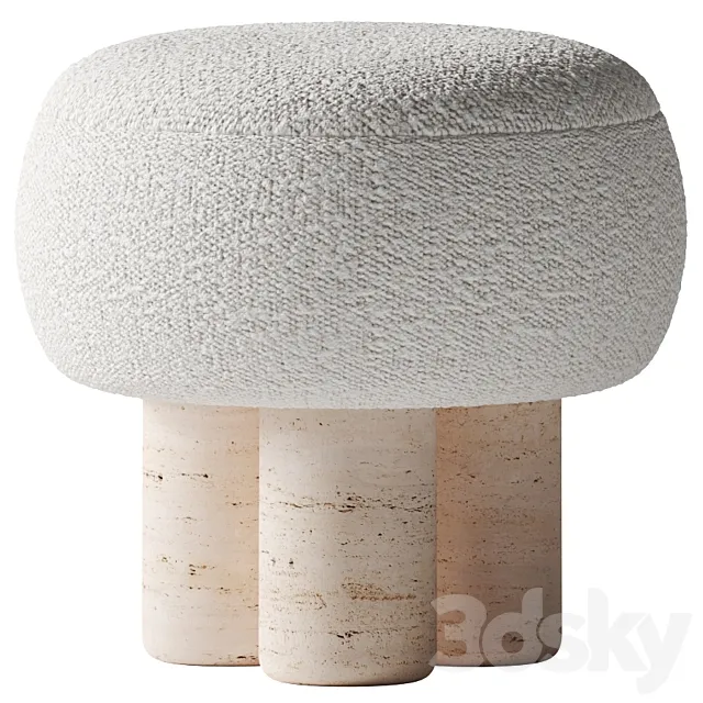 Collector – Hygge stool 3DModel Collector – Hygge stool 3DModel