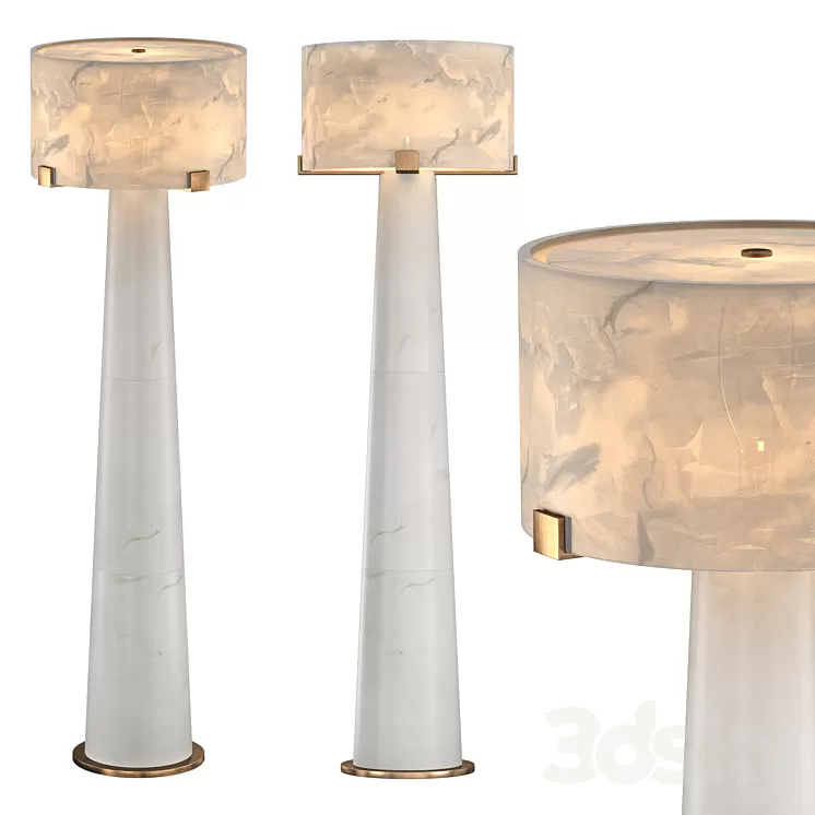 COLLETTE FLOOR LAMP 3D Model Free Download