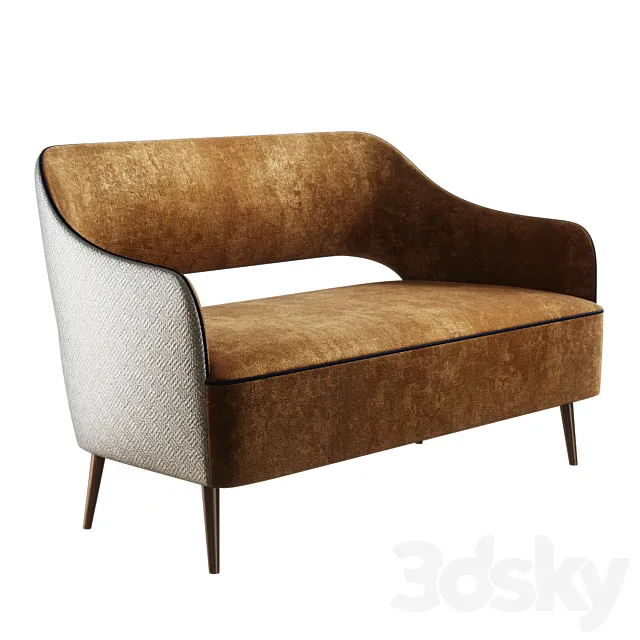 Collinet Scala Sofa ref. 7335 3D Model