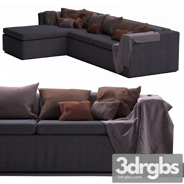 Collins sofa 2 3D Model Download Collins sofa 2 3D Model Download