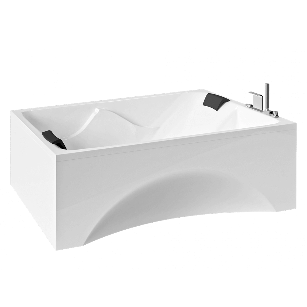 Color-Style – Bathtub Duet NT 190×140 3D Model